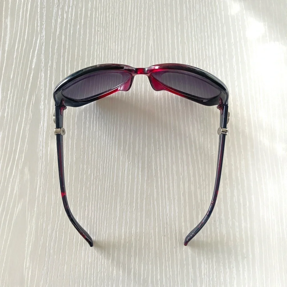 Oversized Statement Sunglasses Set Retro Glam Rhinestone Festival Shades